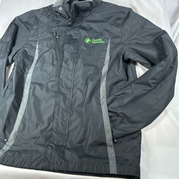 Women’s Small Quest Diagnostics Port Authority Branded Windbreaker Jacket Warm - Picture 6 of 16